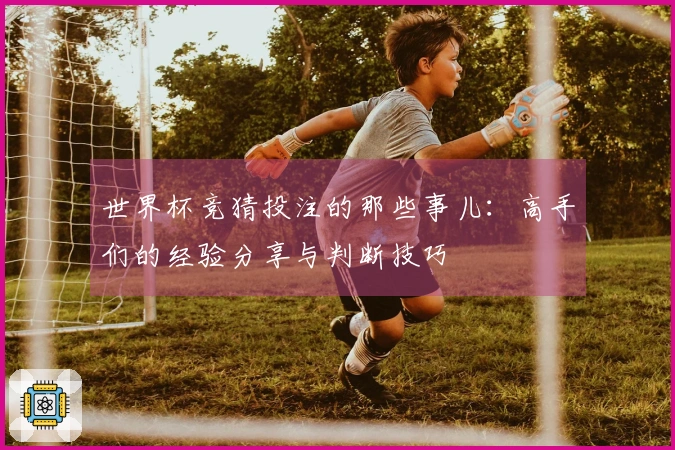 世界杯竞猜投注的那些事儿：高手们的经验分享与判断技巧